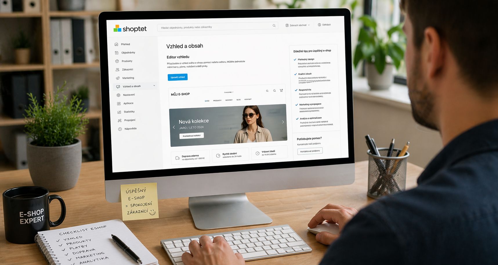 Proč vsadit na e-shop na platformě Shoptet?