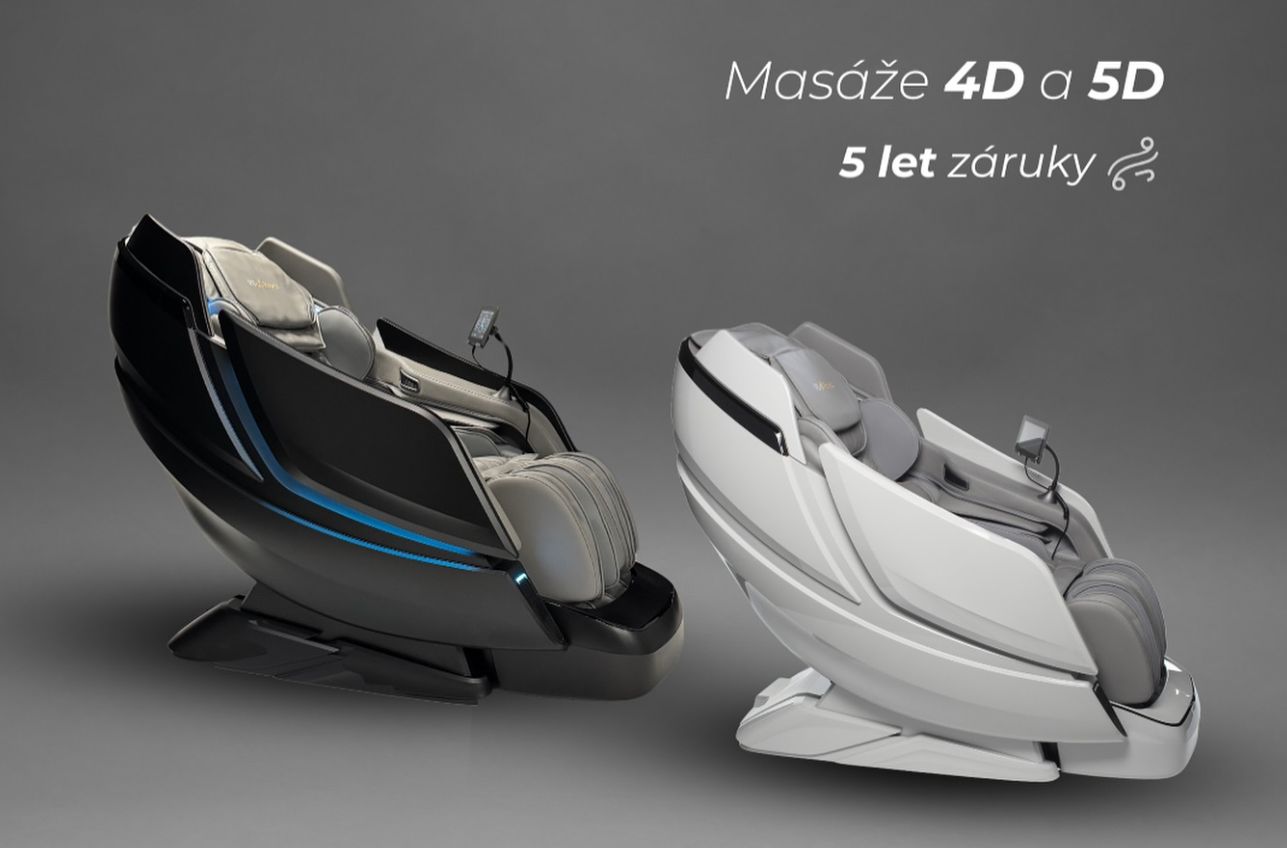 Pro profi masáž nemusíte za masérem? Objevte luxusní masážní křesla RS Royal